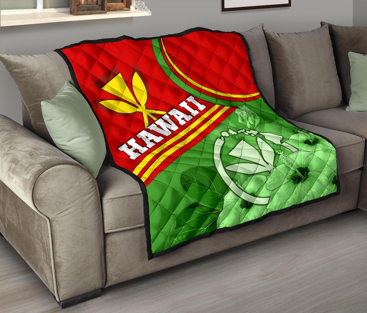 Hawaii Polynesian Premium Quilt - Hawaii Kanaka Maoli - Polynesian Pride