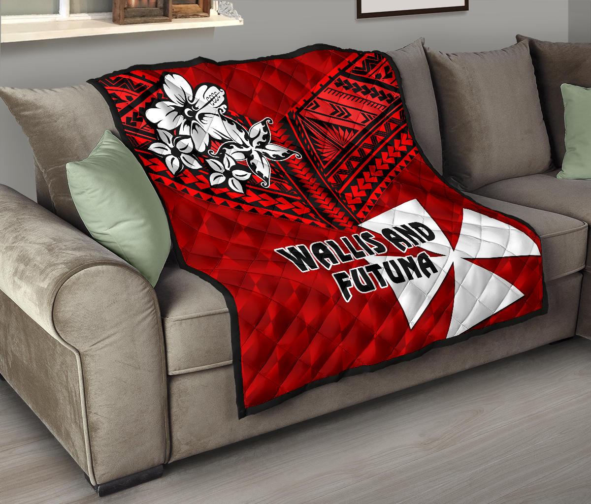 Wallis and Futuna Rugby Premium Quilt Sporty Vibes - Polynesian Pride
