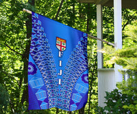 Fiji Drua Flag Tapa - Polynesian Pride