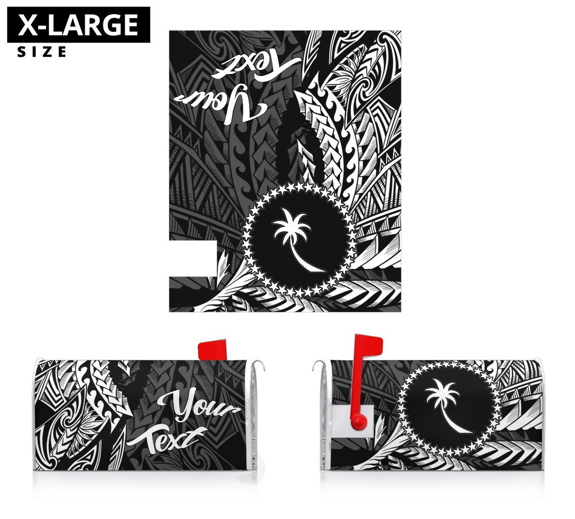 Chuuk State Mailbox Cover - Custom Personalised Wings Style - Polynesian Pride