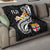 Fiji Premium Quilt - Fiji Seal Polynesian Patterns Plumeria (Black) Black - Polynesian Pride