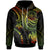 Palau Custom Hoodie Reggae Turtle Unisex Reggae - Polynesian Pride