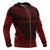Niue Polynesian Chief Custom Zip up Hoodie Red Version - Polynesian Pride