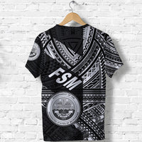 Federated States of Micronesia T Shirt FSM Original Style Black LT8 - Polynesian Pride