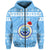 Federated States of Micronesia Christmas Zip Hoodie Simple Style FSM Seal LT8 - Polynesian Pride