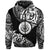 Federated States of Micronesia Zip Hoodie Unique Vibes Black LT8 - Polynesian Pride