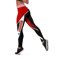 Samoa Active 2nd Leggings A16 - Polynesian Pride