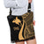 Papua New Guinea Boho Handbag - Gold Polynesian Tentacle Tribal Pattern - Polynesian Pride