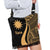 Nauru Boho Handbag - Gold Polynesian Tentacle Tribal Pattern - Polynesian Pride