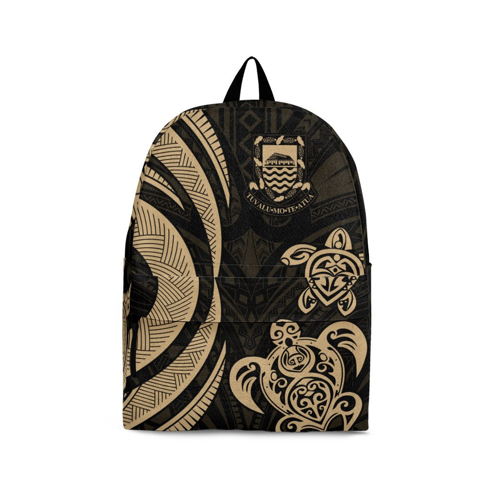 Tuvalu Backpack - Gold Tentacle Turtle Gold - Polynesian Pride