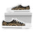 Niue Low Top Canvas Shoes - Gold Tentacle Turtle - Polynesian Pride