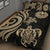 Tahiti Quilt Bed Set - Gold Tentacle Turtle - Polynesian Pride