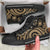 Samoa High Top Shoes - Gold Tentacle Turtle - Polynesian Pride