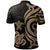 Palau Polo Shirt Gold Tentacle Turtle - Polynesian Pride