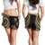 Federated States of Micronesia Women's Short - Gold Tentacle Turtle - Polynesian Pride