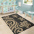 Fiji Area Rug - Gold Tentacle Turtle - Polynesian Pride