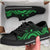 Marshall Islands Low Top Canvas Shoes - Green Tentacle Turtle - Polynesian Pride