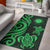 Northern Mariana Islands Area Rug - Green Tentacle Turtle Green - Polynesian Pride