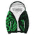 Kosrae Sherpa Hoodie - Green Tentacle Turtle Green - Polynesian Pride