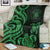 Niue Premium Blanket - Green Tentacle Turtle - Polynesian Pride