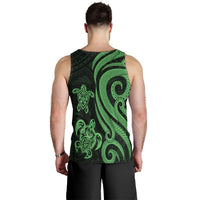 Marshall Islands Men's Tank Top - Green Tentacle Turtle - Polynesian Pride