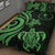 Chuuk Quilt Bed Set - Green Tentacle Turtle - Polynesian Pride