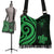 Niue Boho Handbag - Green Tentacle Turtle - Polynesian Pride