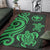 Hawaii Area Rug - Green Tentacle Turtle - Polynesian Pride