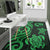 Tonga Area Rug - Green Tentacle Turtle - Polynesian Pride