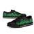 Tokelau Low Top Canvas Shoes - Green Tentacle Turtle - Polynesian Pride