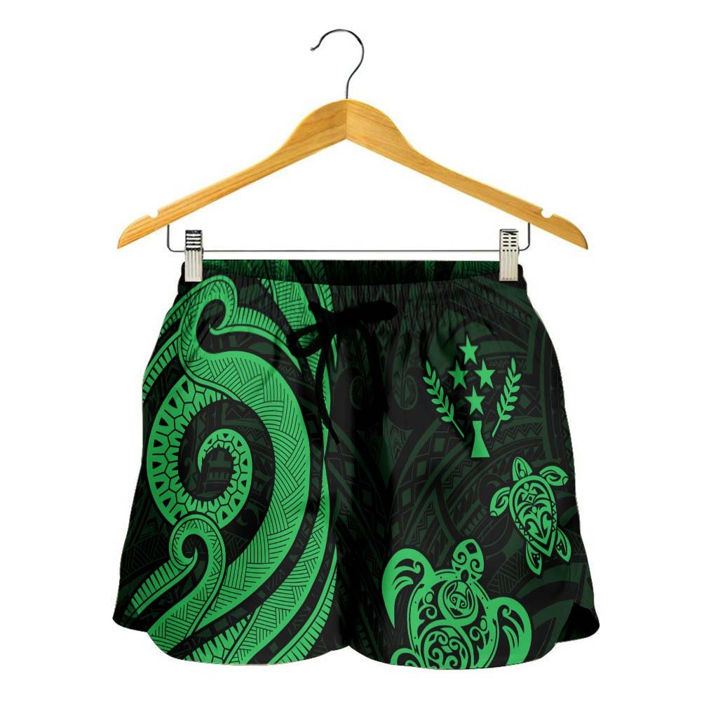 Kosrae Women's Short - Green Tentacle Turtle - Polynesian Pride
