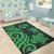 Tonga Area Rug - Green Tentacle Turtle - Polynesian Pride