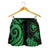 Hawaii Women's Short - Green Tentacle Turtle - Polynesian Pride