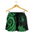 New Caledonia Women's Short - Green Tentacle Turtle - Polynesian Pride