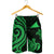 Tokelau Men's Short - Green Tentacle Turtle - Polynesian Pride