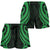 Hawaii Women's Short - Green Tentacle Turtle - Polynesian Pride