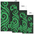 Tonga Area Rug - Green Tentacle Turtle - Polynesian Pride