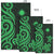 Marshall Islands Area Rug - Green Tentacle Turtle - Polynesian Pride