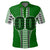 Custom Hawaii Polo Shirt Green Football Polo Shirt - Polynesian Pride