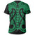 Hawaii Polynesian In My Heart T Shirt Ryan Style Green - Polynesian Pride