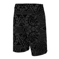 Hawaii Polynesian Tribal Turtle Board Shorts Grey - Polynesian Pride
