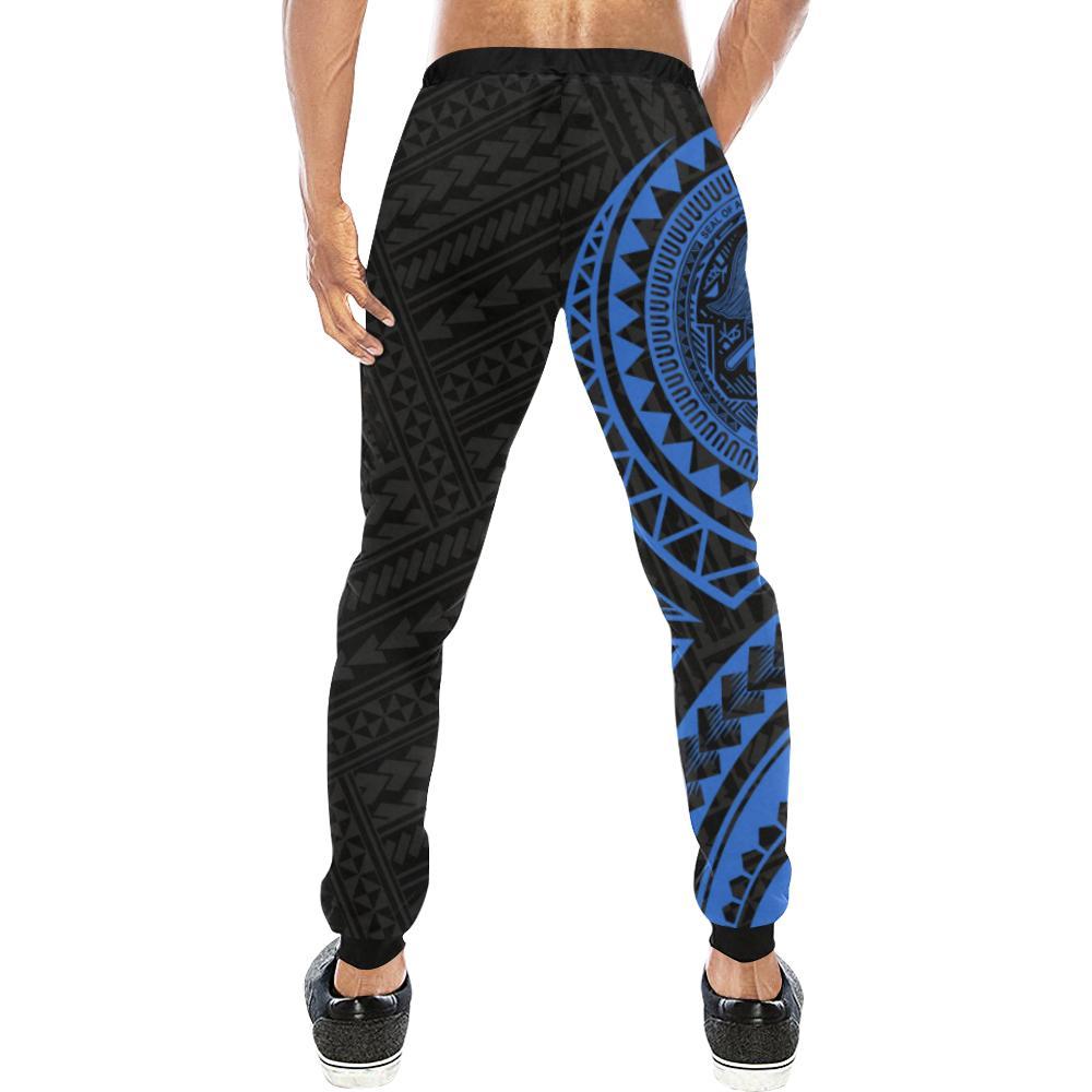 American Samoa 2nd Sweatpants (Blue) A16 - Polynesian Pride