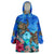 Guam Turtle Hibiscus Ocean Of Love Wearable Blanket Hoodie LT9 Unisex One Size - Polynesian Pride