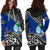 Guam Hoodie Dress - Guam Flag Fall In The Wave K9 - Polynesian Pride