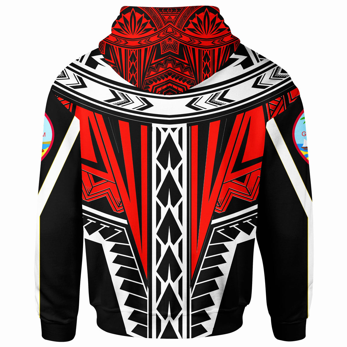Guam Hoodie Its In My DNA Red Color - Polynesian Pride