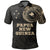 Papua New Guinea Polo Shirt Papua New Guinea Flag Polynesian Tattoo A7 Unisex Black - Polynesian Pride