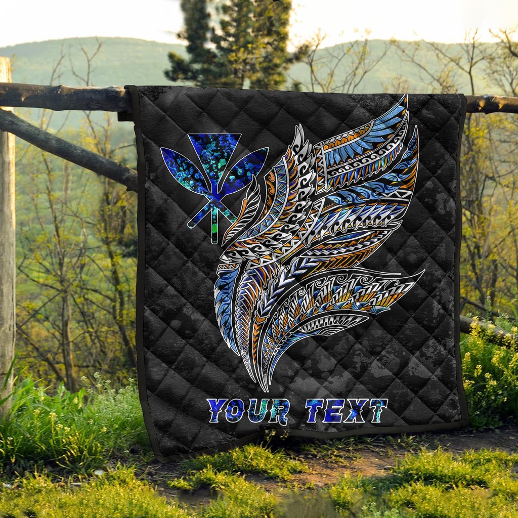 Polynesian Hawaii Custom Personalised Quilt - Polynesian Wings - Polynesian Pride