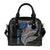 Hawaii Polynesian Custom Personalised Shoulder Handbag - Polynesian Wings One Size Black - Polynesian Pride