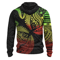 Polynesian Patterns Hoodie Reggae Color - Polynesian Pride