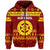 Haapai High School Christmas Zip Hoodie Simple Style LT8 - Polynesian Pride